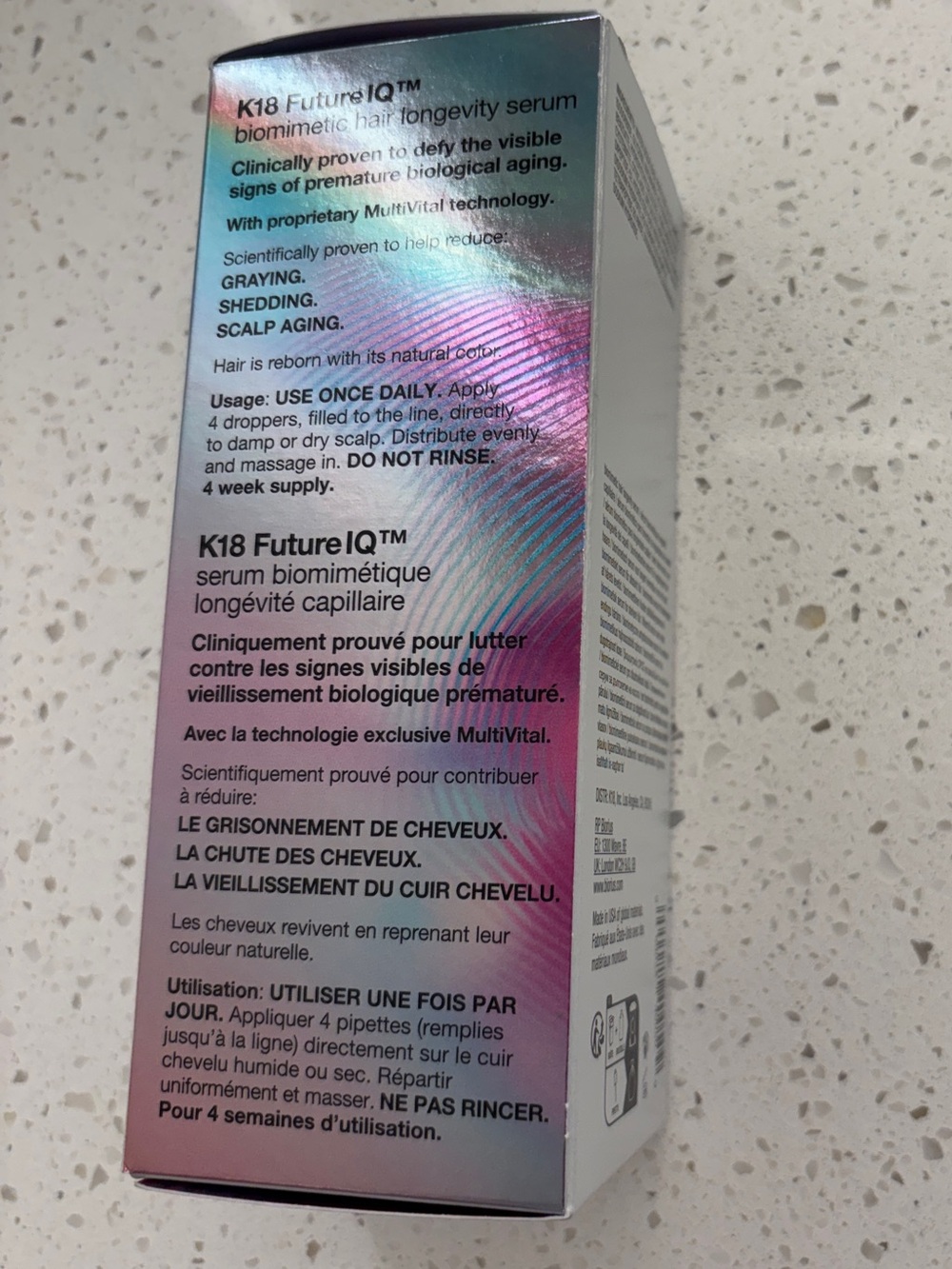 K18 FutureIQ™ Hair Longevity Serum for Graying, Thinning, & Scalp Aging - Picture 5 of 6